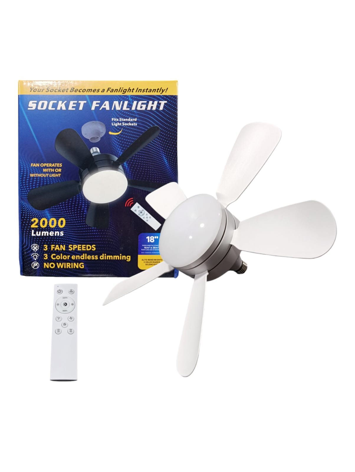 Miniatura 3 de BOMBILLO VENTILADOR FSDD-1